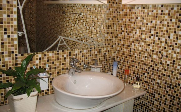 Дизайн ванной комнаты мозаика